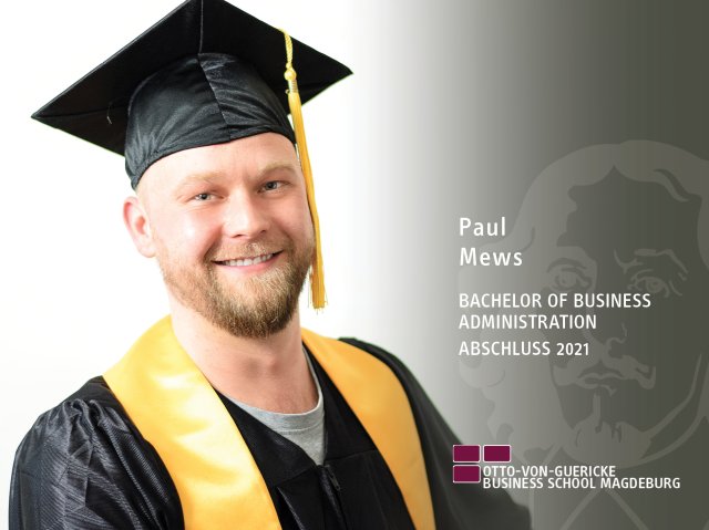 Paul Mews (BBA-Abschluss 2021)